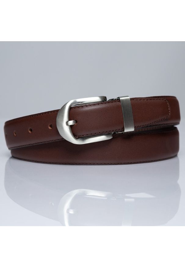 Vanzetti - VANZETTI PASEK SKÓRZANY SOPO-VAN828 680 30mm Ledergürtel RO 2523A. Materiał: skóra. Wzór: paski. Styl: klasyczny