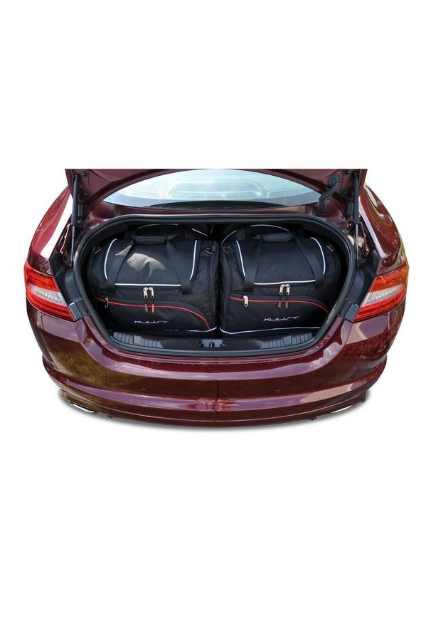 KJUST - Torby Do Bagażnika Jaguar Xf Limousine 2007-2015 4Szt Kjust. Kolor: czarny. Styl: sportowy