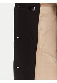 Babylon Płaszcz przejściowy E215BI Czarny Regular Fit. Kolor: czarny. Materiał: syntetyk #3