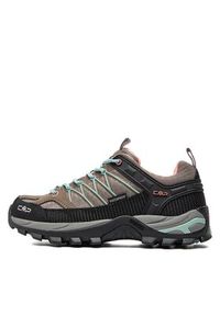 CMP Trekkingi Rigel Low Wmn Trekking Shoes Wp 3Q54456 Brązowy. Kolor: brązowy. Materiał: materiał
