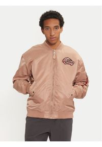 Alpha Industries Kurtka bomber 148140 Beżowy Regular Fit. Kolor: beżowy. Materiał: syntetyk