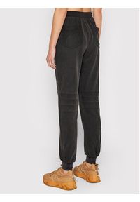 IXIAH Spodnie dresowe X211-70116 Czarny Regular Fit. Kolor: czarny. Materiał: bawełna #5