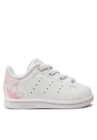 Adidas - adidas Sneakersy Stan Smith Elastic Lace Kids IF1265 Biały. Kolor: biały. Materiał: skóra. Model: Adidas Stan Smith