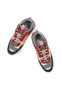 Czerwone Sneakersy Anekke Sportowe Obuwie Damskie. Kolor: czerwony #4