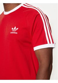 Adidas - adidas T-Shirt Adicolor Classics 3-Stripes T-Shirt IA4852 Czerwony Regular Fit. Kolor: czerwony. Materiał: bawełna