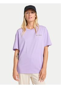 Billabong T-Shirt Mixing Vibes EBJZT00473 Fioletowy Regular Fit. Kolor: fioletowy. Materiał: bawełna #3