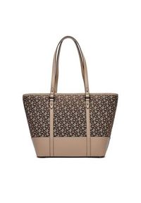 DKNY Torebka Bryant Park Md Tote R41AFD56 Beżowy. Kolor: beżowy