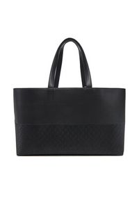 Calvin Klein Torebka Ck Mixmedia Shopper_Mono K60K613166 Czarny. Kolor: czarny. Materiał: skórzane #4