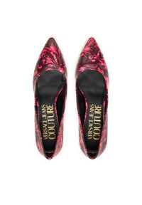 Versace Jeans Couture Szpilki 79VA3S50 ZS366 Bordowy. Kolor: czerwony. Materiał: skóra. Obcas: na szpilce #5