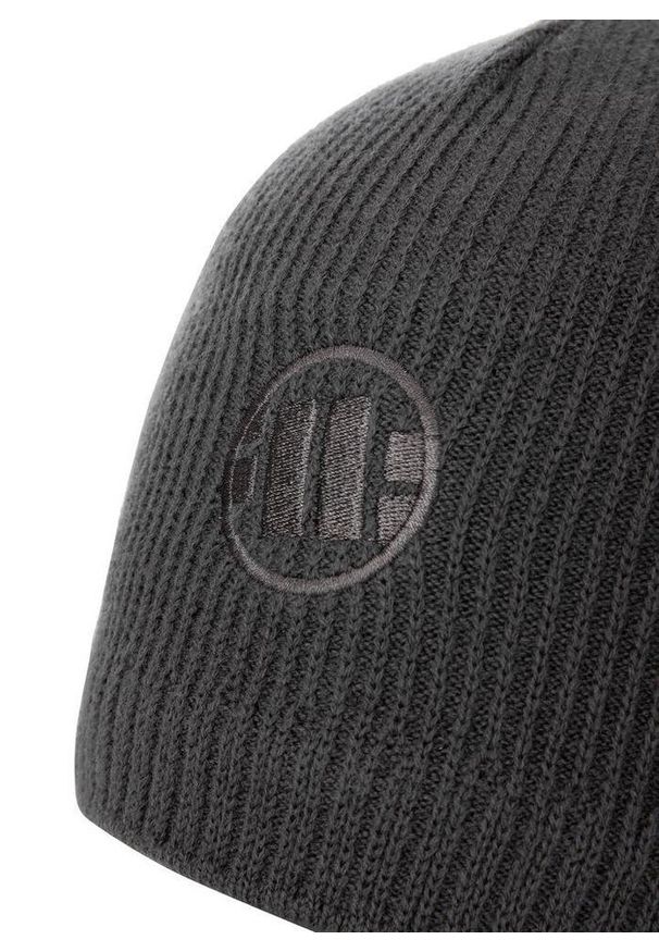 PITBULL - Czapka męska Pitbull Small Logo. Kolor: szary. Sezon: jesień