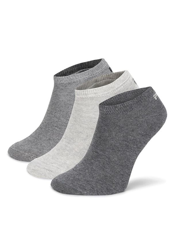 Fila Skarpety krótkie F9100-AW24 (3-pack) Szary. Kolor: szary. Materiał: bawełna