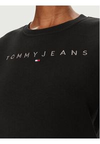 Tommy Jeans Bluza Tonal Linear DW0DW17793 Czarny Relaxed Fit. Kolor: czarny. Materiał: bawełna #3