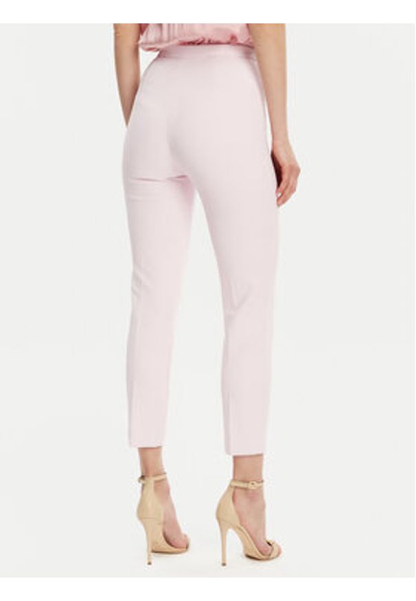 Elisabetta Franchi Spodnie materiałowe PA-077-51E2-V320 Różowy Regular Fit. Kolor: różowy. Materiał: syntetyk