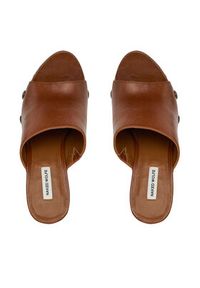 Naked Wolfe Klapki TULIP 00131 Brązowy. Kolor: brązowy. Materiał: skóra #6