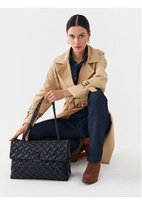 Kurt Geiger Torebka Xxl Kensington Drench 7386000109 Czarny. Kolor: czarny. Materiał: skórzane #5