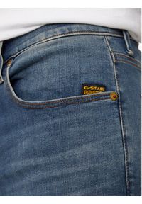 G-Star RAW - G-Star Raw Jeansy 3301 51001-8968-2965 Granatowy Slim Fit. Kolor: niebieski