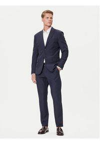 Guess Marynarka M4YN00 WG9Z2 Granatowy Regular Fit. Kolor: niebieski. Materiał: syntetyk #6