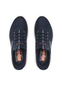 skechers - Skechers Sneakersy High Range 232457/NVY Granatowy. Kolor: niebieski. Materiał: materiał #6