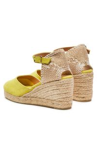 Castañer Espadryle Carol/6/002 021655 Żółty. Kolor: żółty. Materiał: materiał #3