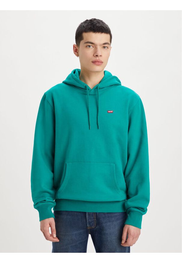 Levi's® Bluza Original Housemark 34581-0033 Zielony Standard Fit. Kolor: zielony. Materiał: bawełna