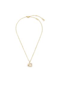 Naszyjnik Coach. Materiał: złote. Kolor: złoty #1