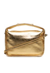 Patrizia Pepe Torebka 8B0316/L179-Y442 Złoty. Kolor: złoty. Materiał: skórzane #5