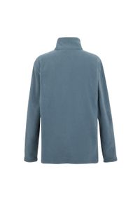 Regatta - Bluza Polarowa z suwakiem Męska Thompson. Kolor: wielokolorowy, niebieski, szary. Materiał: polar. Sezon: zima. Sport: turystyka piesza #2