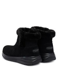 skechers - Skechers Botki On-The-Go Stellar 144775/BBK Czarny. Kolor: czarny. Materiał: zamsz, skóra #4