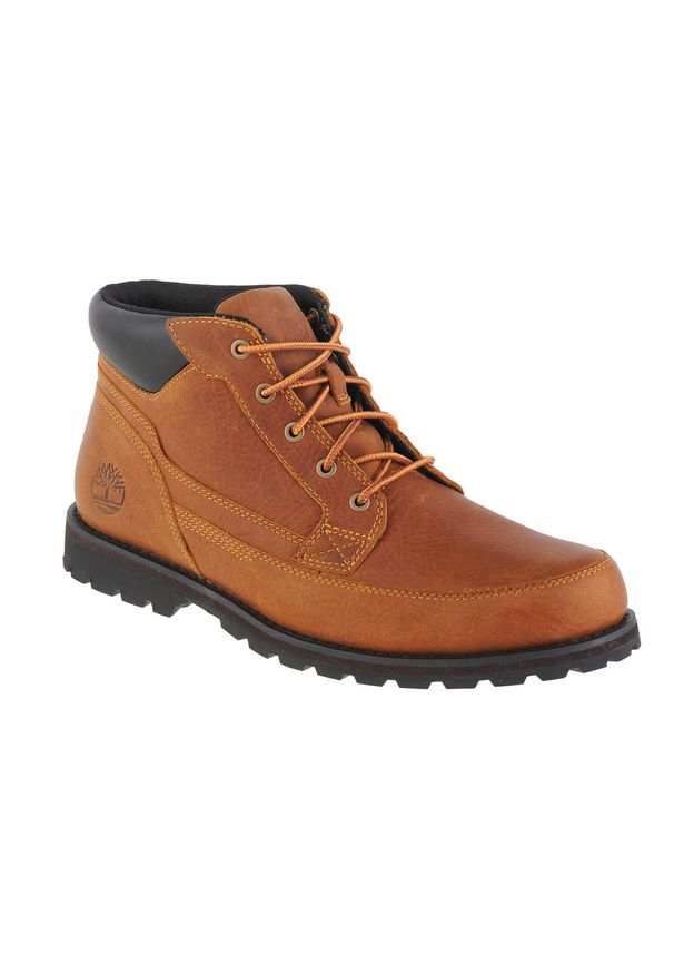 Buty do chodzenia zimowe męskie, Timberland Attleboro PT Chukka. Kolor: żółty. Sezon: zima. Sport: turystyka piesza