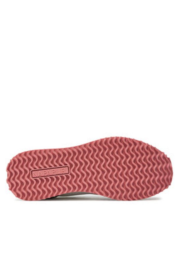 Napapijri Sneakersy NP0A4I74 Biały. Kolor: biały. Materiał: skóra