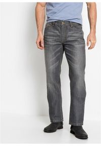 bonprix - Jeansy regular fit, straight. Kolor: szary #1