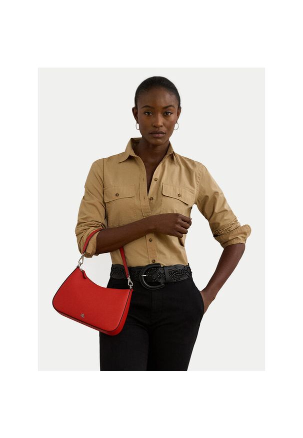 Lauren Ralph Lauren - Torebka LAUREN RALPH LAUREN. Kolor: czerwony