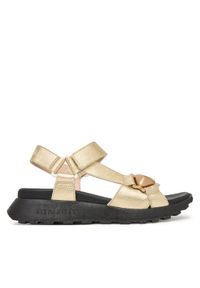 Hispanitas Sandały HV264807 C001 Złoty. Kolor: złoty. Materiał: skóra #1