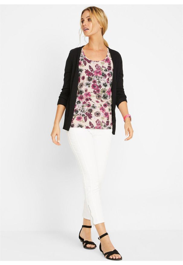 bonprix - T-shirt (2 szt.). Kolor: różowy