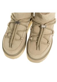 Inuikii - INUIKII CLASSIC LOW PLATFORM Śniegowce damskie. Kolor: zielony. Materiał: guma, wełna. Szerokość cholewki: normalna. Sezon: zima. Obcas: na platformie. Styl: klasyczny #3