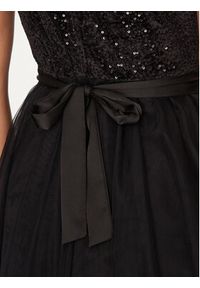 Rinascimento Sukienka koktajlowa CFC0115310003 Czarny Regular Fit. Kolor: czarny. Materiał: syntetyk. Styl: wizytowy