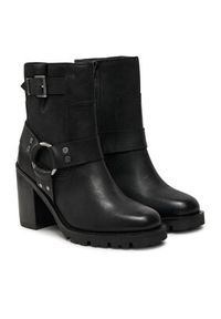 Bronx Botki New-Visor 34332-B Czarny. Kolor: czarny. Materiał: skóra #3