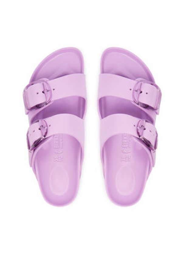 Birkenstock Klapki Arizona Big Buckle 1031259 Fioletowy. Kolor: fioletowy. Materiał: syntetyk