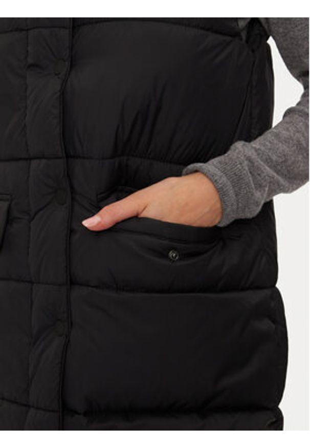 Whistler Bezrękawnik Amaretto W Long Puffer W234602 Czarny Regular Fit. Kolor: czarny. Materiał: syntetyk. Długość rękawa: bez rękawów