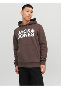 Jack & Jones - Jack&Jones Bluza Corp 12152840 Brązowy Standard Fit. Kolor: brązowy. Materiał: syntetyk