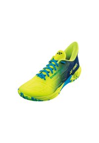 YONEX - Buty do badmintona Yonex Power Cushion Cascade Drive. Kolor: żółty, niebieski, wielokolorowy. Materiał: guma, syntetyk, materiał #1