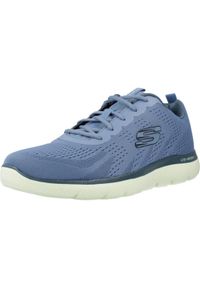 skechers - Tenisówki Skechers Model Summits Kolor Niebieski. Kolor: niebieski. Materiał: tkanina