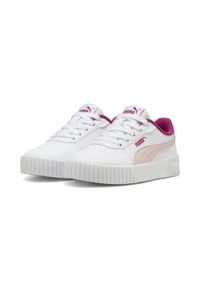 Puma - Dziecięce sneakersy Carina 2.0 PUMA White Mauve Mist Magenta Gleam Pink. Kolor: wielokolorowy, różowy, biały. Sezon: lato