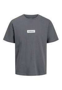 Jack & Jones - Jack&Jones T-Shirt Split 12273182 Niebieski Regular Fit. Kolor: niebieski. Materiał: bawełna #6