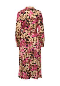 Kaffe Sukienka koszulowa Dorita 10507590 Kolorowy Regular Fit. Materiał: wiskoza. Wzór: kolorowy. Typ sukienki: koszulowe #4