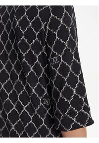 Max Mara Beachwear Bluzka Prugna 2516951019 Czarny Regular Fit. Kolor: czarny. Materiał: wiskoza