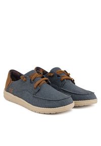 skechers - Skechers Półbuty 210116/NVY Granatowy. Kolor: niebieski. Materiał: materiał #6