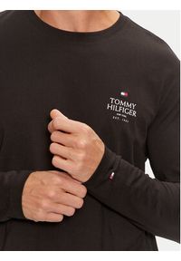 TOMMY HILFIGER - Tommy Hilfiger Longsleeve MW0MW36501 Czarny Regular Fit. Kolor: czarny. Materiał: bawełna. Długość rękawa: długi rękaw