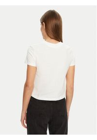 Calvin Klein Jeans T-Shirt Script Institutional J20J224984 Biały Slim Fit. Kolor: biały. Materiał: bawełna #3