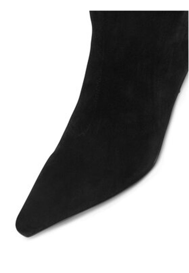 Gino Rossi Kozaki ZANNA-9802 Czarny. Kolor: czarny. Materiał: skóra, zamsz